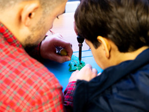 Workshop da Junicoders NatalTech no ISCE Douro