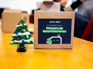Workshop da Junicoders NatalTech no ISCE Douro