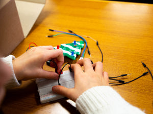 Workshop da Junicoders NatalTech no ISCE Douro