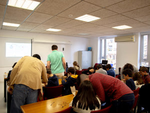 Workshop da Junicoders NatalTech no ISCE Douro
