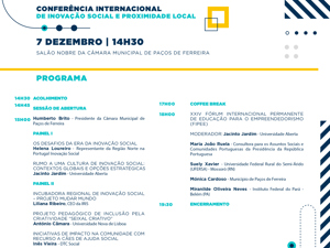 I Conferência Internacional de Inovação Social e Proximidade Local conta com a parceria do ISCE Douro