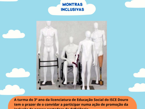 ISCE Douro promove a iniciativa Montras Inclusivas