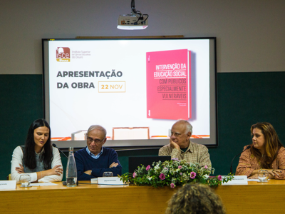 Livro “Intervenção da Educação Social com públicos especialmente vulneráveis” lançado no ISCE Douro