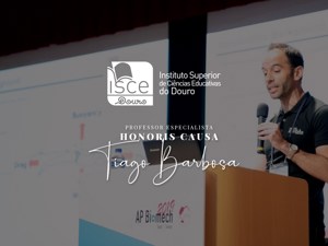 Prof. Doutor Tiago Barbosa vai receber Título Especialista Honoris Causa