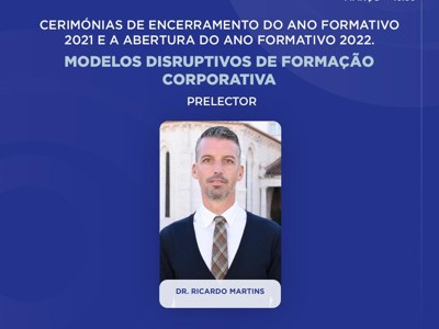 ISCE participa nas Cerimónias de Encerramento do Ano formativo 2021 e a abertura do ano formativo 2022 da CATOCA