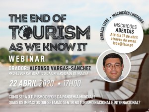 Webinar "The end of Tourism as we know it"